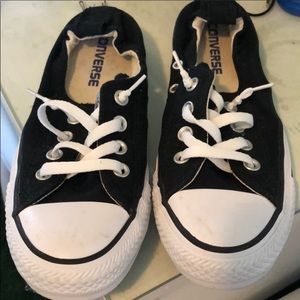 Converse shoreline sneakers women’s size 7 black